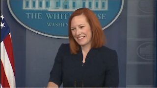 Frustrated Psaki LAUGHS About Kids In Cages When Reporter Asks Tough Questions