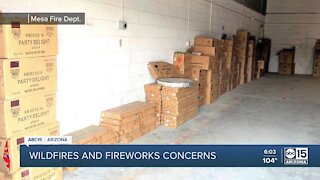 Fire officials give warning about firework safety headed into 4th of July