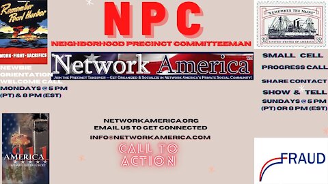 The {NA} Network America NEIGHBORHOOD PRECINCT COMMITTEEMAN Week 14th