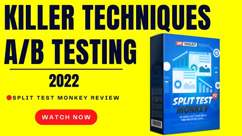 Split Test Monkey Review 2022 | Demo | Killer Techniques For Split Testing Websites | A/B Testing