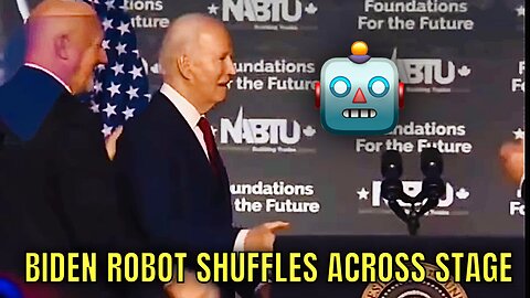 Robot BIDEN appears for Joe’s speech to the NABTU 🤖