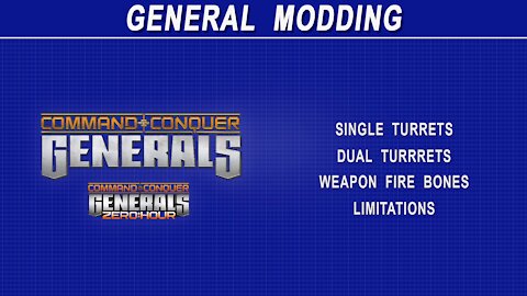 Command & Conquer Generals - Turrets and Turret Stuff