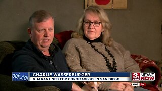Omaha man returns from quarantine in San Diego