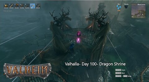 Valheim Base Build. Day 100. Dragon Tower