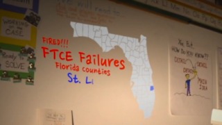 Hundreds of Florida teachers fired over state test they keep failing