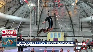 Sarasota High School offers Circus classes