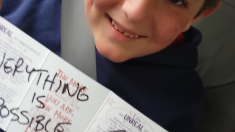 Biggest New England Patriots fan finds Tom Brady's autograph