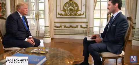 Donald Trump Interviewed by Rob Schmitt on Newsmax 2/1/2022