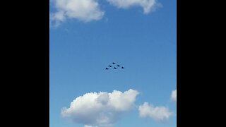 Blue Angels Flyover St. Joe's