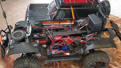 Modification #18 79-Bronco Traxxas Trx-4 a 35 turn Motor