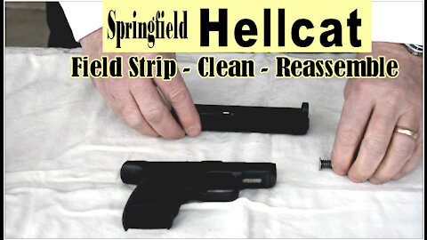Field Strip & Clean the Springfield HELLCAT 9mm by Wapp Howdy