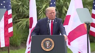 FULL NEWS CONFERENCE: President Donald Trump visits Jupiter Inlet Lighthouse, extends ban on offshore oil drilling