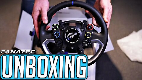 UNBOXING Fanatec Gran Turismo DD Pro | First Impressions | Playstation 5 Official Direct Drive Wheel