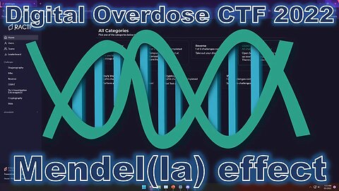 Digital Overdose CTF 2022: Mendel(la) effect