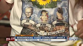 Candlelight memorial held for 3 children killed in Las Vegas