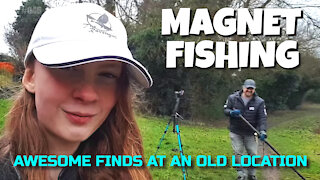 Magnet Fishing Awesome Finds at an Old Location. Remember this?