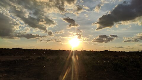 Cotton clouds