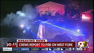 Crews respond to fire on West Fork Road