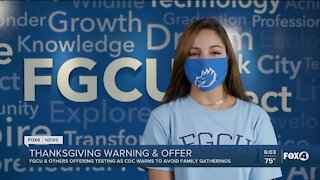 CDC guidelines for college kids visiting for the holidays