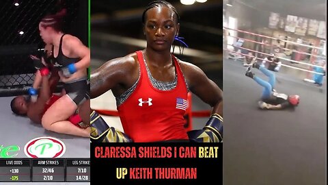 Claressa Shields get KNOCKED OUT DROPPED and HUMBLED