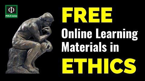 Free Online Learning Materials in Ethics