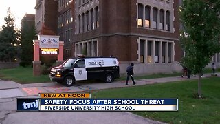 School goes on at Riverside High School after online terrorist threats
