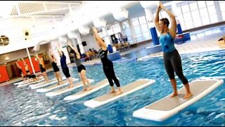 "Float-fit" – trene aerobic men du flyter!