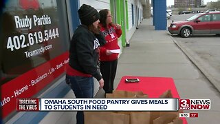 Omaha South HS Food Pantry Gives Meals to Students