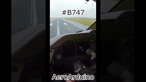 Boeing #B747 Pilot Had To LaND Manually Crazy Crosswind #Aviation #Avgeeks #AeroArduino