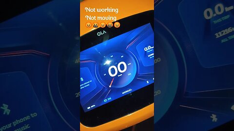 The ola S1 pro is not moving in normal mode#ola #olas1pro #olas1pro bug