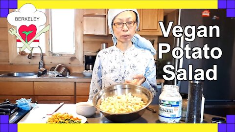 How to make tasty potato salad with no dairy