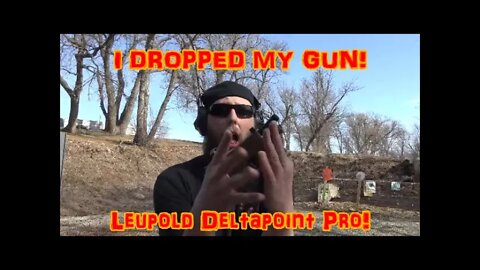 I DROPPED MY GUN! Leupold Deltapoint Pro