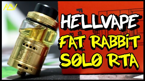 HELLVAPE Fat Rabbit Solo RTA | An Easy Everyday RTA