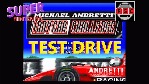 Michael Andretti's Indy Car Challenge - Test Drive - Retro Game Clipping