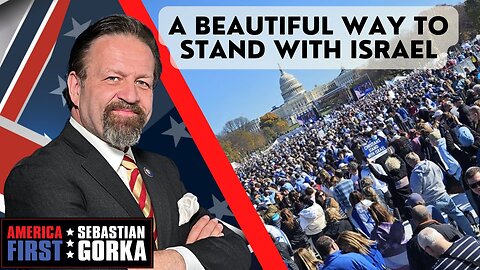 A beautiful way to stand with Israel. Dennis Prager with Sebastian Gorka on AMERICA First