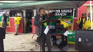 SOUTH AFRICAN - Cape Town - ANC launches Lentegeur Water Campaign (video) (pxz)