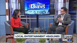 Local entertainment headlines with John Katsilometes