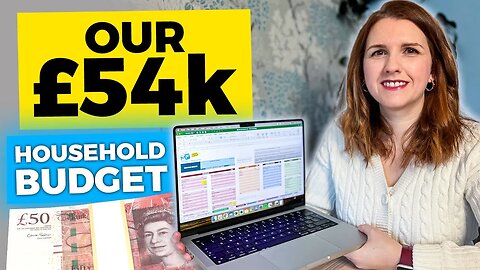 HOW I BUDGET our £54k ($75k) INCOME for 2022 (Multiple incomes, self employed household)