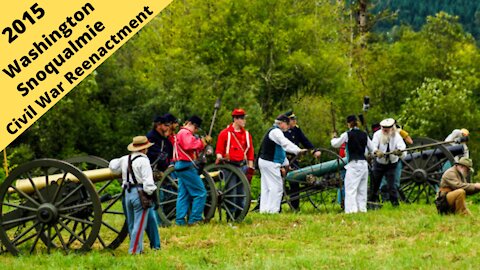 Washington: Snoqualmie valley Civil War reenactment 2015