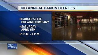 Badger State Brewing Company hosts 3rd Annual Barkin Beer Fest fundraiser