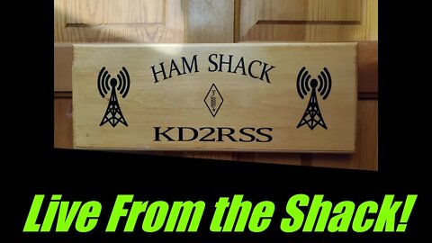 Live in the Shack, playing FT8 and some ragchew with all the the chat