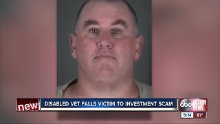 Marine veteran says he's a victim of fraudulent stockbroker
