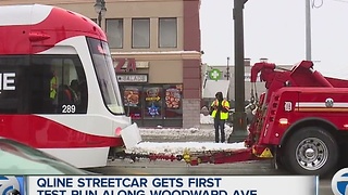 Qline test drive in Detroit