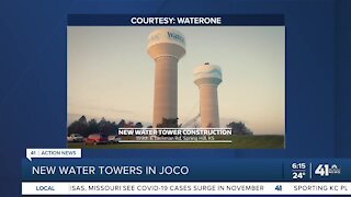 New water towers in JoCo