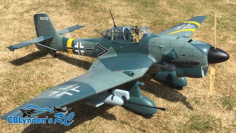 Robert's Giant Scale Phoenix Model Stuka Ju 87 61cc GasEP ARF RC Warbird