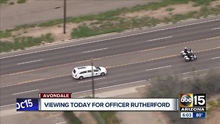 Viewing for Officer Paul Rutherford