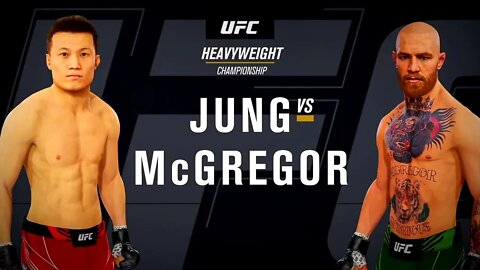 EA Sports UFC 4 Gameplay Conor McGregor vs Chan Sung Jung
