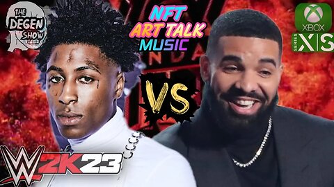 NBA YOUNGBOY vs DRAKE 🎤🎧🤼🏾‍♂️ Extreme Rules Rapper Battle 🎮 WWE2K23