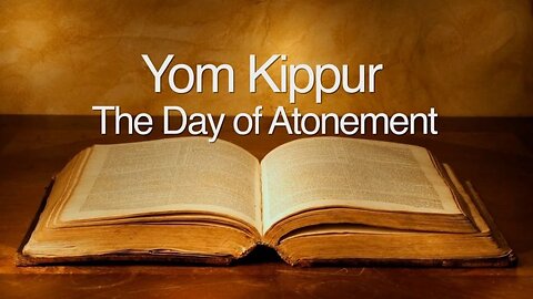 Special Yom Kippur 2023 Teaching