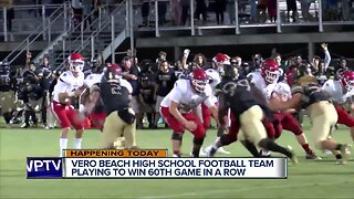 Vero Beach High School football team seeks 60th straight regular season win